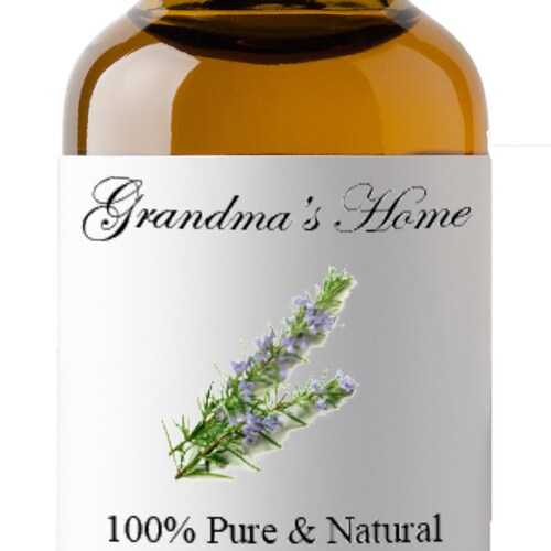 Pure Rosemary Oil 5ml Grandma's Home 100 Natural Etsy