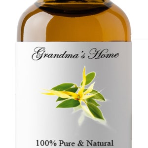 Ylang Ylang Oil - 5mL+ Grandma&#39;s Home 100% Pure and Natural Therapeutic Aromatherapy Grade Essential Oils