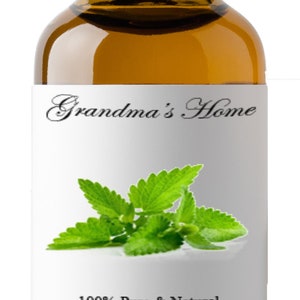 Spearmint Oil - 5mL+ Grandma&#39;s Home 100% Pure and Natural Therapeutic Aromatherapy Grade Essential Oils