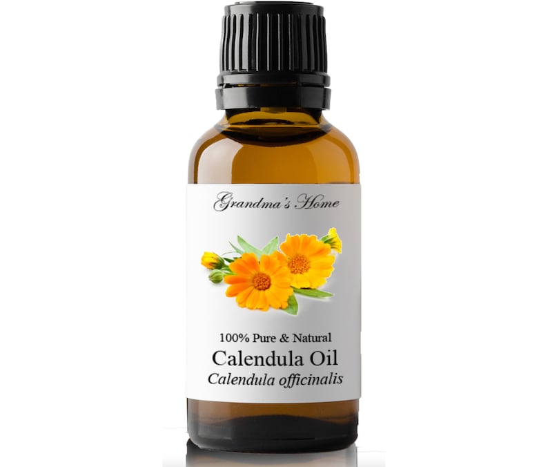 Pure Calendula Oil 5ml Grandma's Home 100 Natural Etsy