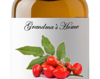 Pure Unrefined Rosehip Seed Oil- 15mL+ - Grandma's Home 100% Natural Therapeutic Aromatherapy Grade Carrier Oils