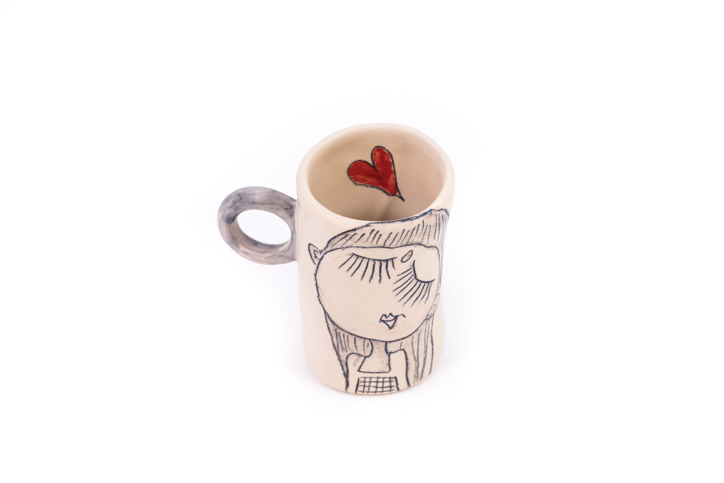 Set 2 Tazzine Caffè In Ceramica Da 70 Ml - Con Manico In Legno - Ideali Per Espresso E Moka - Foto 8