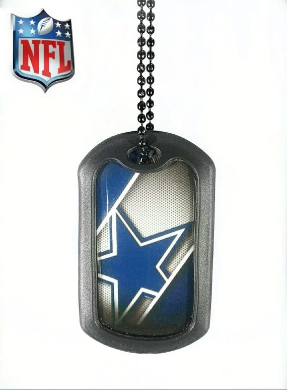 dallas cowboys dog tag necklace