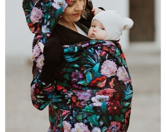 Babywearing front/back Carrying Sweatshirt GREYSE Maternity hoodie