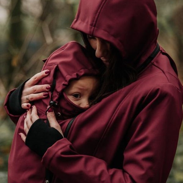 Baby Carrier Jacket Etsy