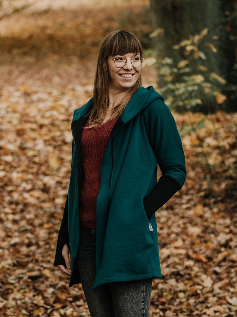Pregnancy, Maternity Frontback carry Babywearing COAT-HOODIE 4in1 Greyse