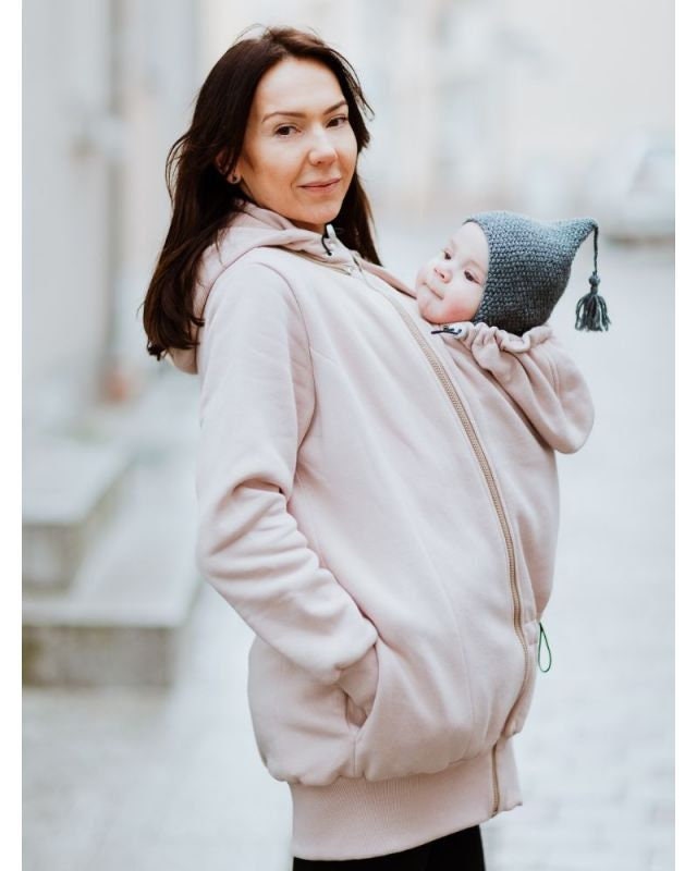 NEW LUNA for MEN Dads Babywearing Babycarrying Fleece Jacket Kangaroo  Carrier, Carrying Coat Graphite/black NP01/A -  Canada