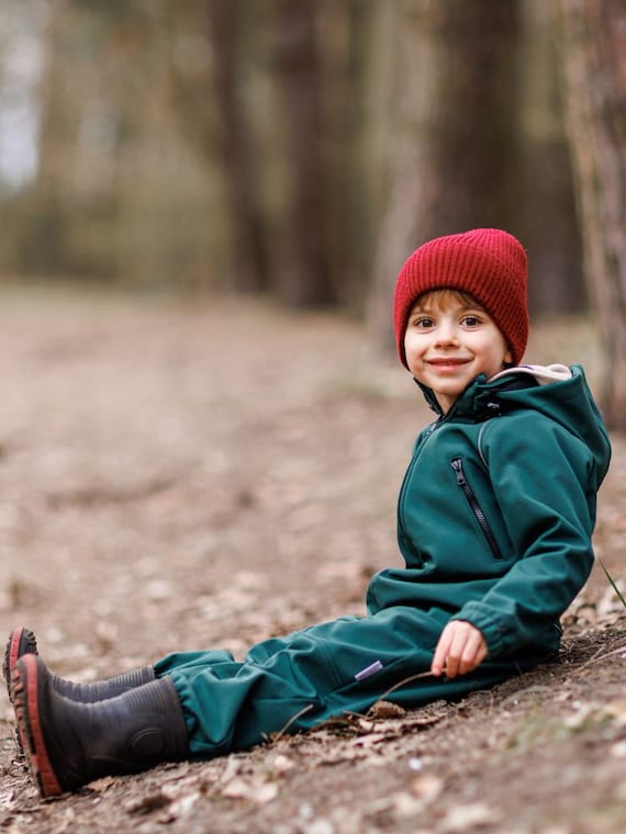 TUTA SOFTSHELL PER BAMBINI Tuta Softshell Outdoor per bambini Tuta