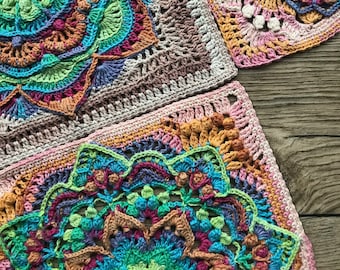 Pattern bundle: Squared UP mandalas