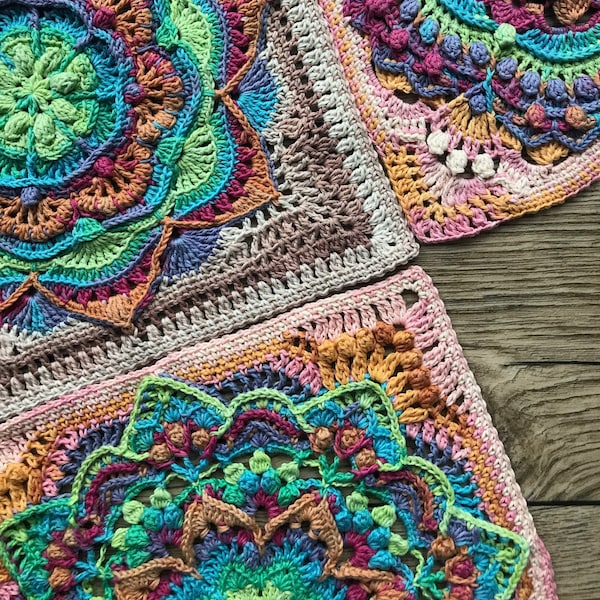 Pattern bundle: Squared UP mandalas