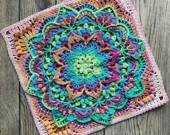 Pattern: Flower of the Night Mandala