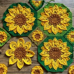 Pattern: Sunflower Fields