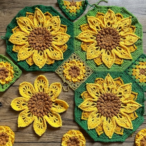 Pattern: Sunflower Fields