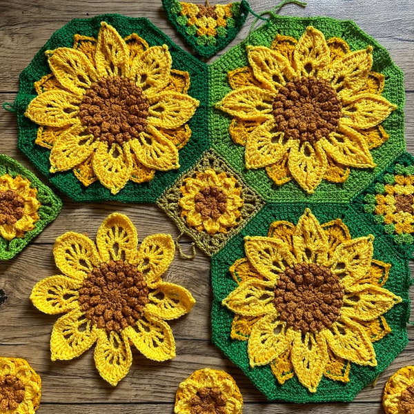 Pattern: Sunflower Fields