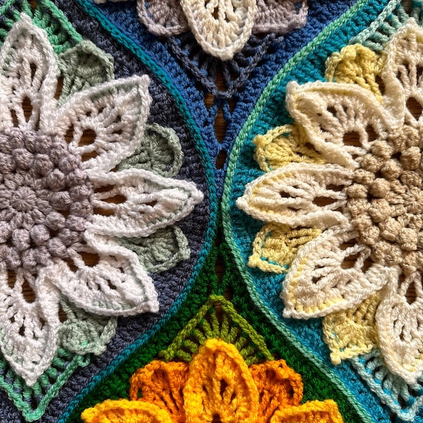 Pattern: Sunflower Fields too