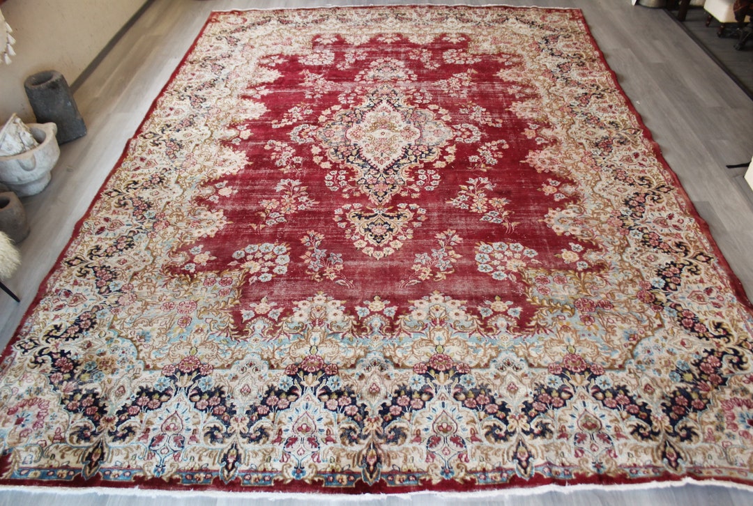 11'x16' Ft Oversized Rug, Vintage Area Rug, Large Turkish Rug, Oriental ...