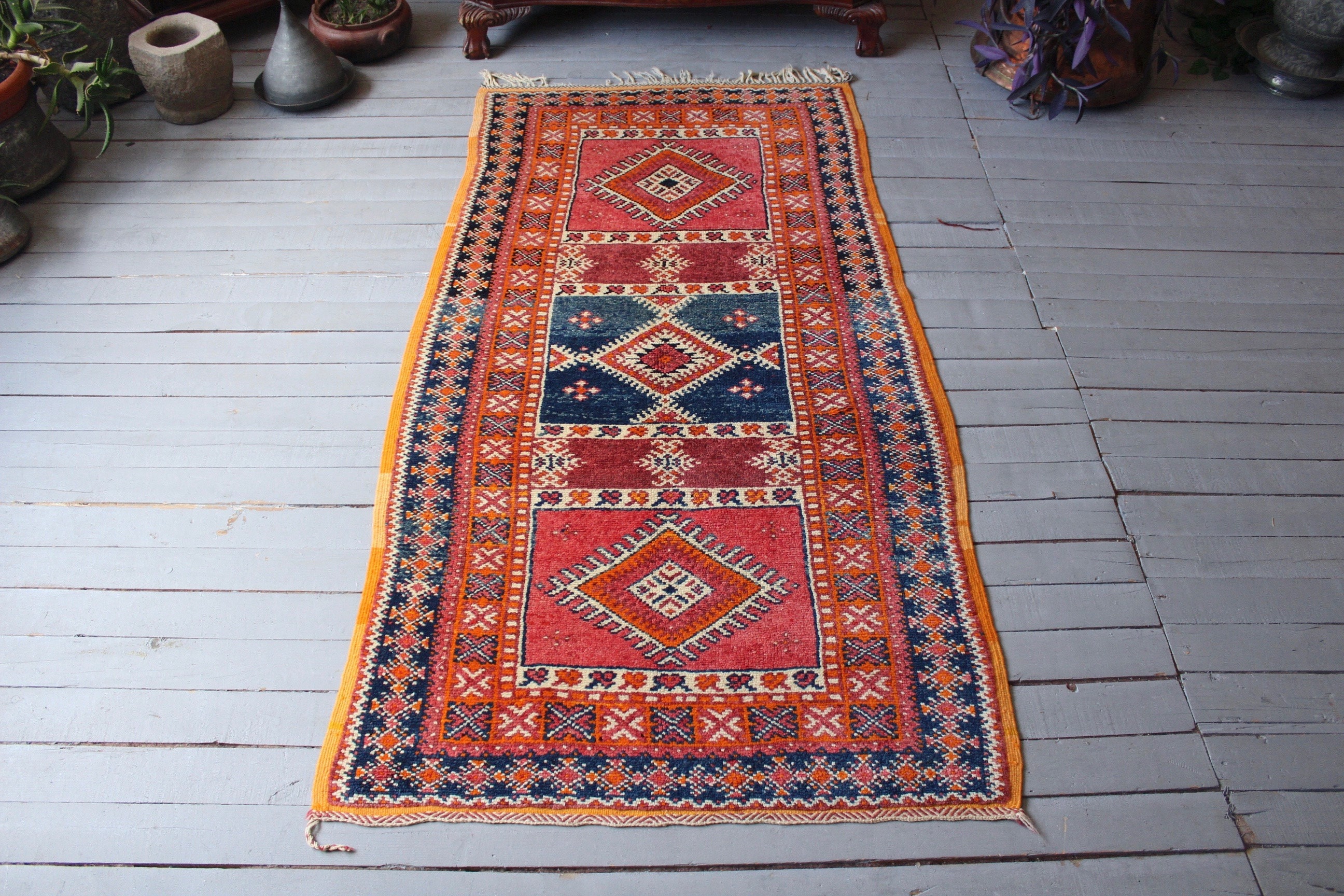 3'5"x 6'6 ft  Antique Eskisehir MIHALIC  Rug, Antique Turkish Anatolian Rug, Vintage Mihalic Carpet