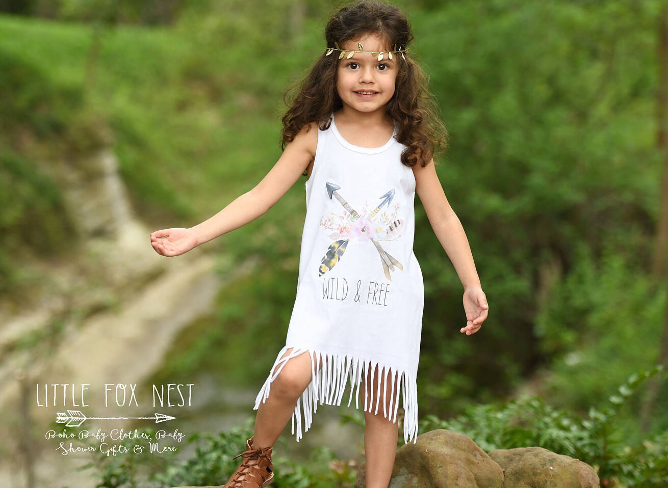 Boho Baby Clothes Toddler Dress Boho Dress Wild and Free Etsy