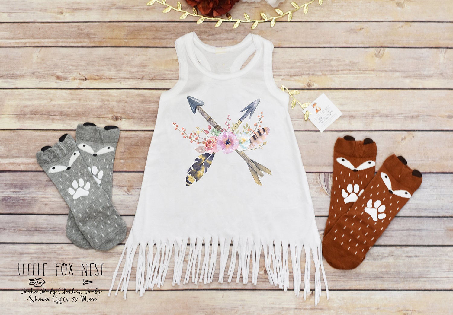 baby girl boho dress
