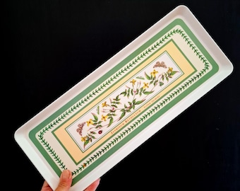 Portmeirion Botanic Garden Serving Bowl - Melamine - Yellow Jasmine - Susan William Ellis - Tray - Sandwich Tray