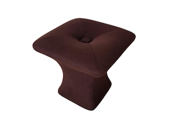Vintage Mushroom Pouf - Brown