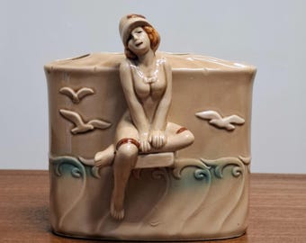 ヴィンテージ アールデコ 歯ブラシホルダー - ENESCO 1979 – E-3506 – コレクション - バスルーム - 日本