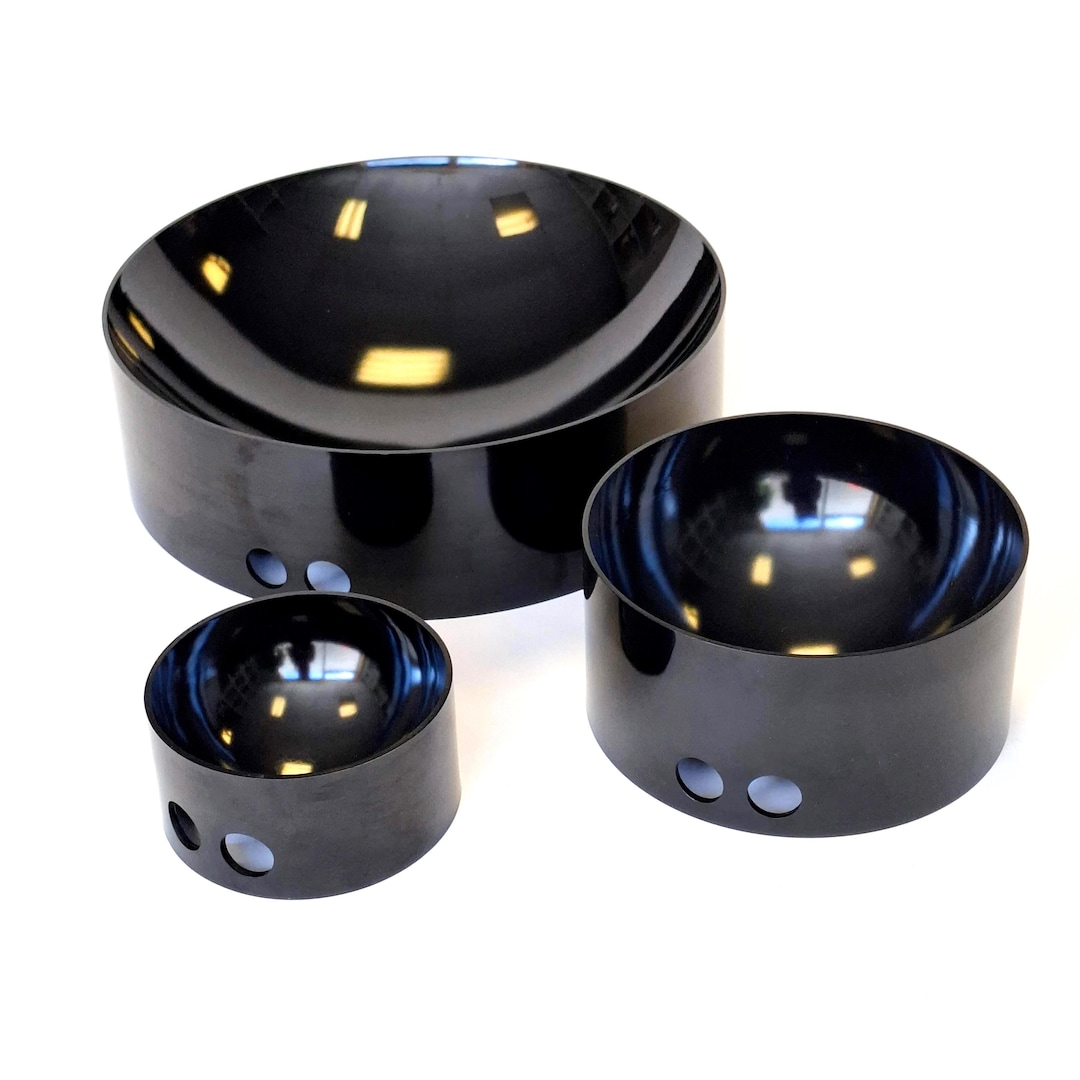 DANESE MILANO Tongareva Bowl - Bowl Set - Black - Enzo Mari