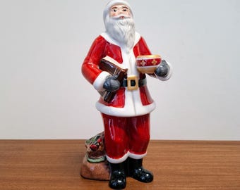 Villeroy & Boch Santa Claus – Candlestick – H 19 cm - Christmas - Collecting - Candle Holder