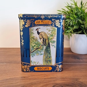 Boîte vintage - Biscuits Van Melle - Collection - Cuisine / Rangement / Décoration