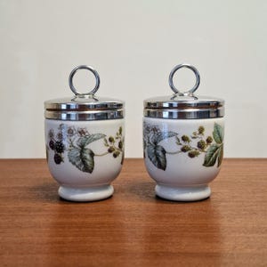 Set van 2 Egg Coddlers - Royal Worcester Oven to Tableware - Lavinia - Verzamelen - Servies - Keuken