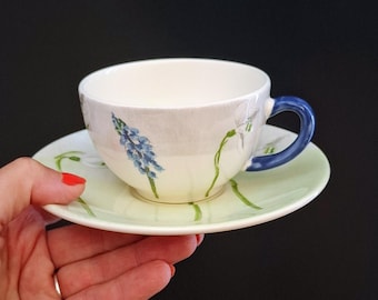 Gien France Cup & Saucer - Alice - Collecting - Tableware - France - Coffee / Tea