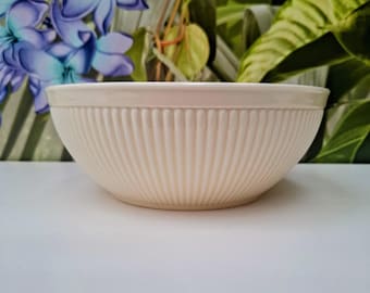 Wedgwood Edme Salad Bowl - Bowl - Dish - Ribbed - Dinnerware / Collectibles Ø 21 cm