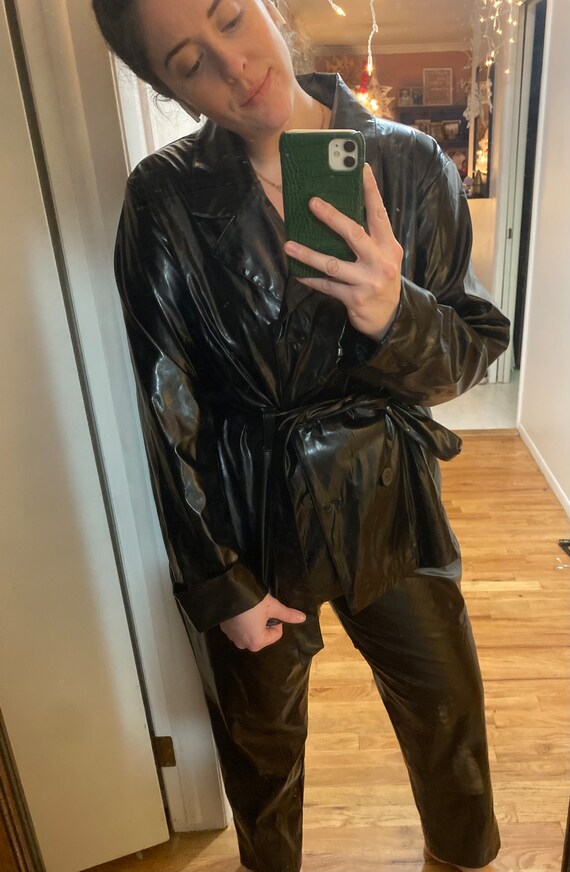 Vegan Leather Suit - image 6