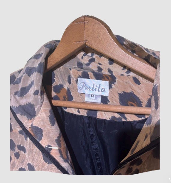 Leopard Print Jacket - image 3