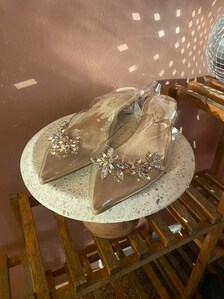Pretty Closed Toe Navy Espadrilles – Cinderella Shoes