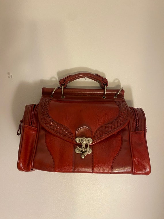 Faux Leather Handbag