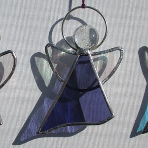 Triskele Crescent Moon Stained Glass Suncatchers