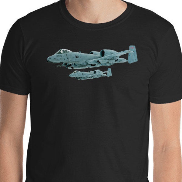 Militair Fighter Jet Warthog T-shirt