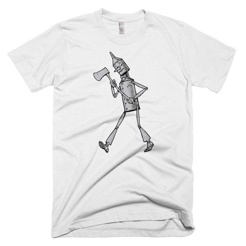 Tinman The Wizard Of OZ TShirt-Retro Vintage Oz Tin Man T-Shirt image 2
