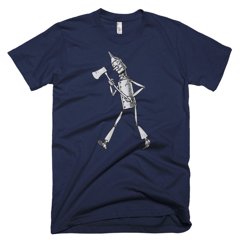 Tinman The Wizard Of OZ TShirt-Retro Vintage Oz Tin Man T-Shirt image 4