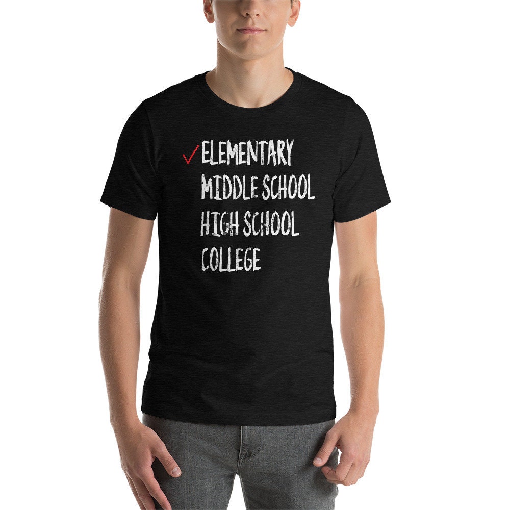 Camisas de graduacion de la escuela primaria 2023 Regalo de graduacion de 6 grado Perfect Camisa de graduacion de primaria 2023 camiseta unisex de manga corta Etsy Espana