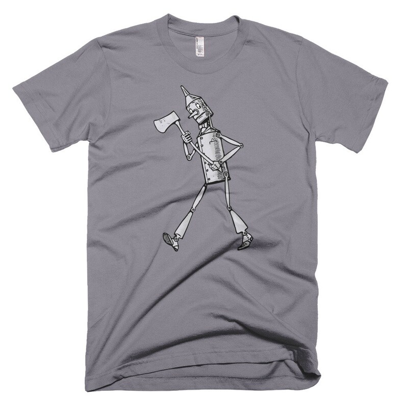Tinman The Wizard Of OZ TShirt-Retro Vintage Oz Tin Man T-Shirt image 5