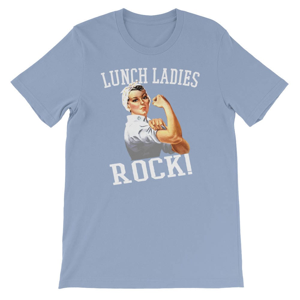 Retro Lunch Ladies Rock Shirt Funny Lunch Lady Tshirts - Etsy