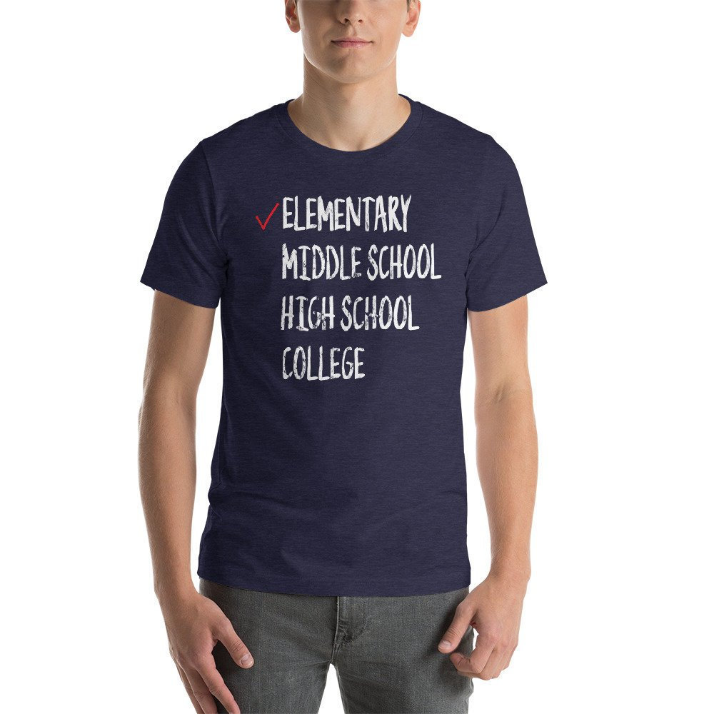Elementary school graduation shirts Clearance