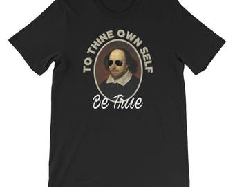 Vintage William Shakespeare Quote Short-Sleeve Unisex T-Shirt