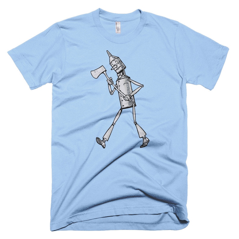 Tinman The Wizard Of OZ TShirt-Retro Vintage Oz Tin Man T-Shirt image 6