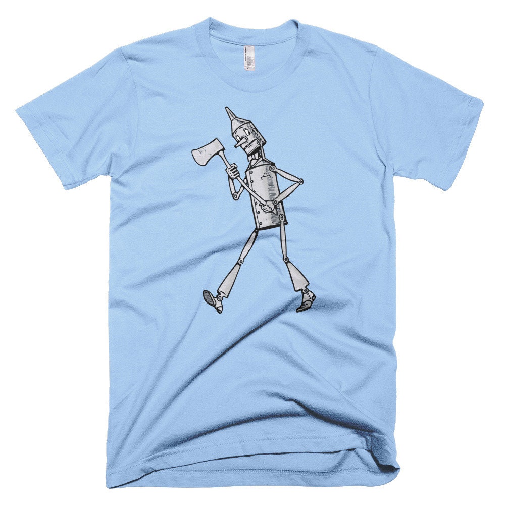 Tinman the Wizard of OZ Tshirt-retro Vintage Oz Tin Man T-shirt - Etsy