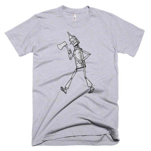 Tinman The Wizard Of OZ TShirt-Retro Vintage Oz Tin Man T-Shirt