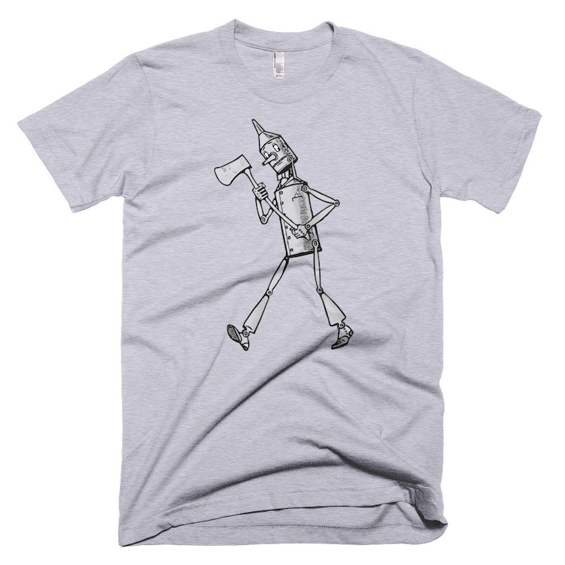 Tinman The Wizard Of OZ TShirt-Retro Vintage Oz Tin Man T-Shirt image 1