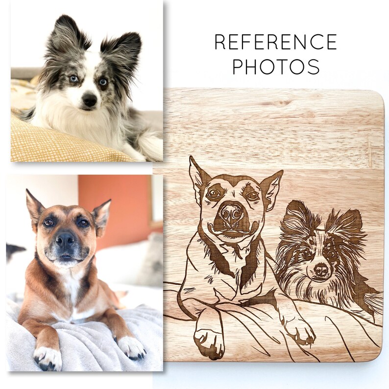 Custom Engraved Pet Cutting Boards. Pet Cutting Board. Dog Etsy